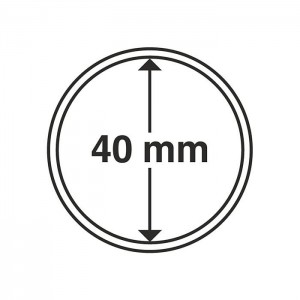 40 mm Premium Ultra Coin Capsules - Pack of 10