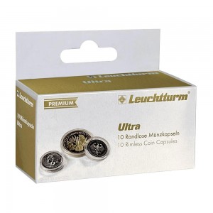 40 mm Premium Ultra Coin Capsules - Pack of 10