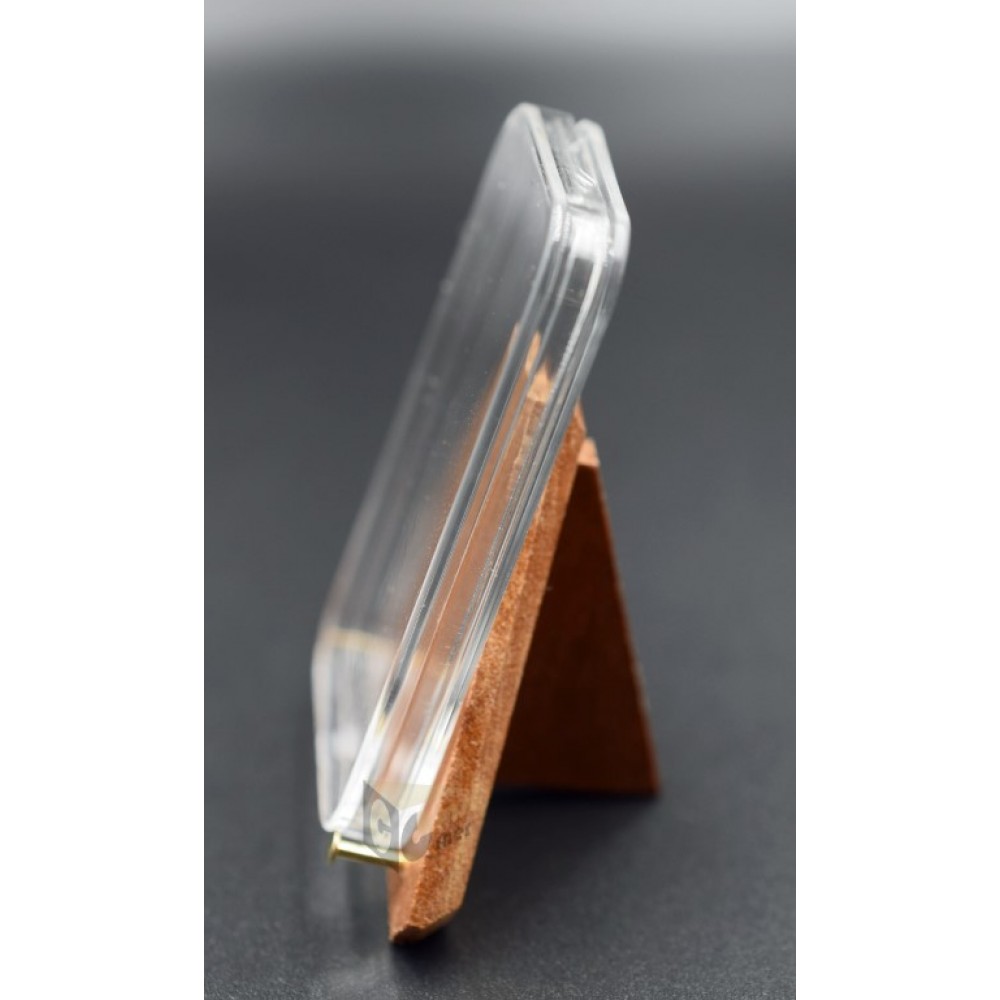 29 X 50 Rectangular Capsules for American and British 1 Oz Silver Bars - Pack of 10