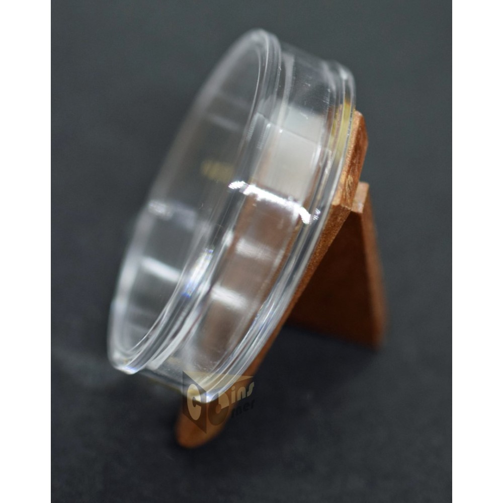 40 mm Capsules  for 2 Oz Intaglio Mint Silver  - Pack of 5