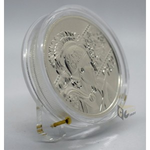 40 mm Capsules  for 2 Oz Intaglio Mint Silver  - Pack of 5