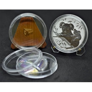 41 mm Capsules for Perth mint Next Generation 2 Oz Silver Coins - Pack of 5