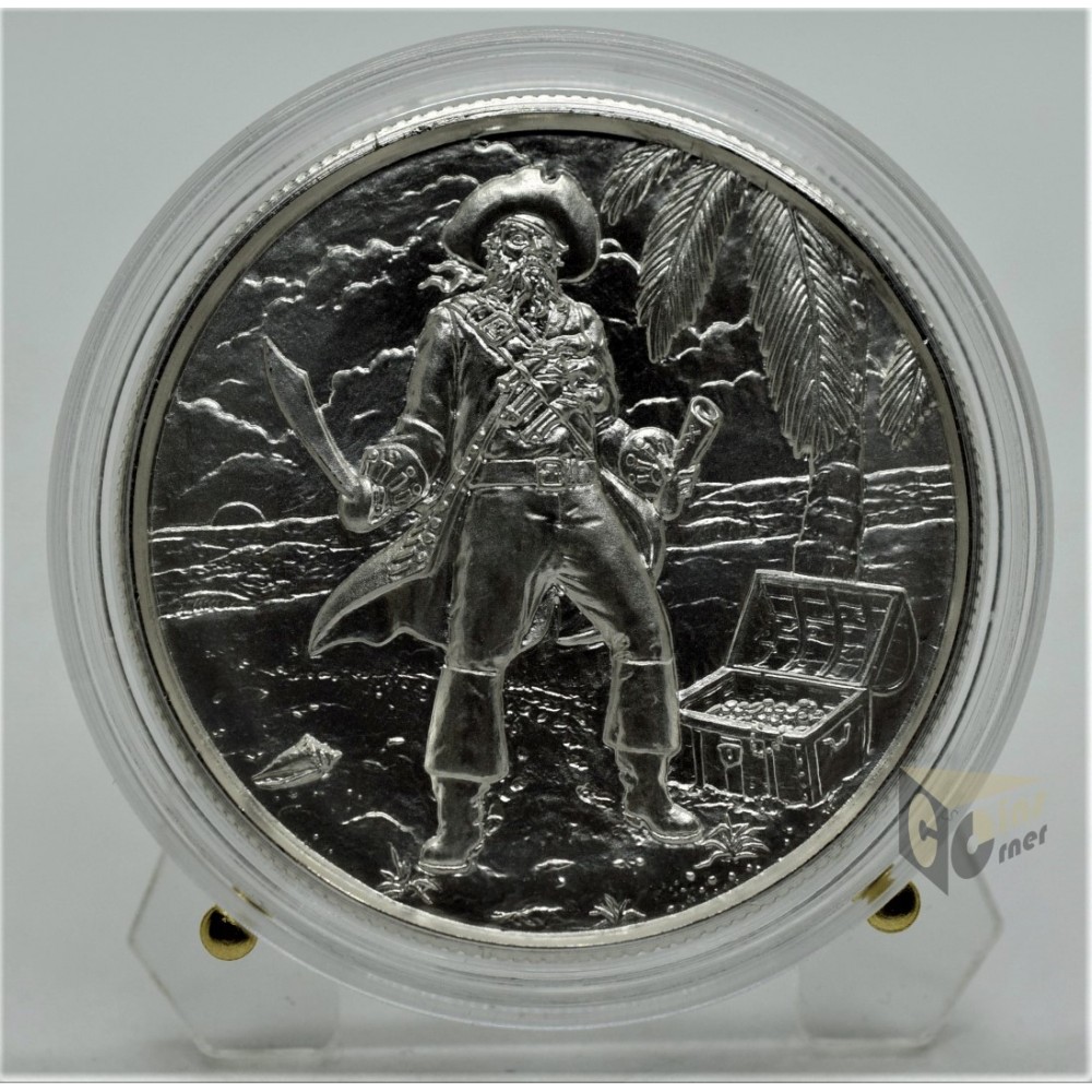 41 mm Capsules for Privateer and American Landmarks and Lawless  2 Oz  Silver - Pack of 5