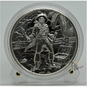41 mm Capsules for Privateer and American Landmarks and Lawless  2 Oz  Silver - Pack of 5