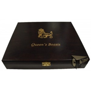 Queen's Beasts Presentation Case  for 10 Silver Coins 10 Oz in capsules