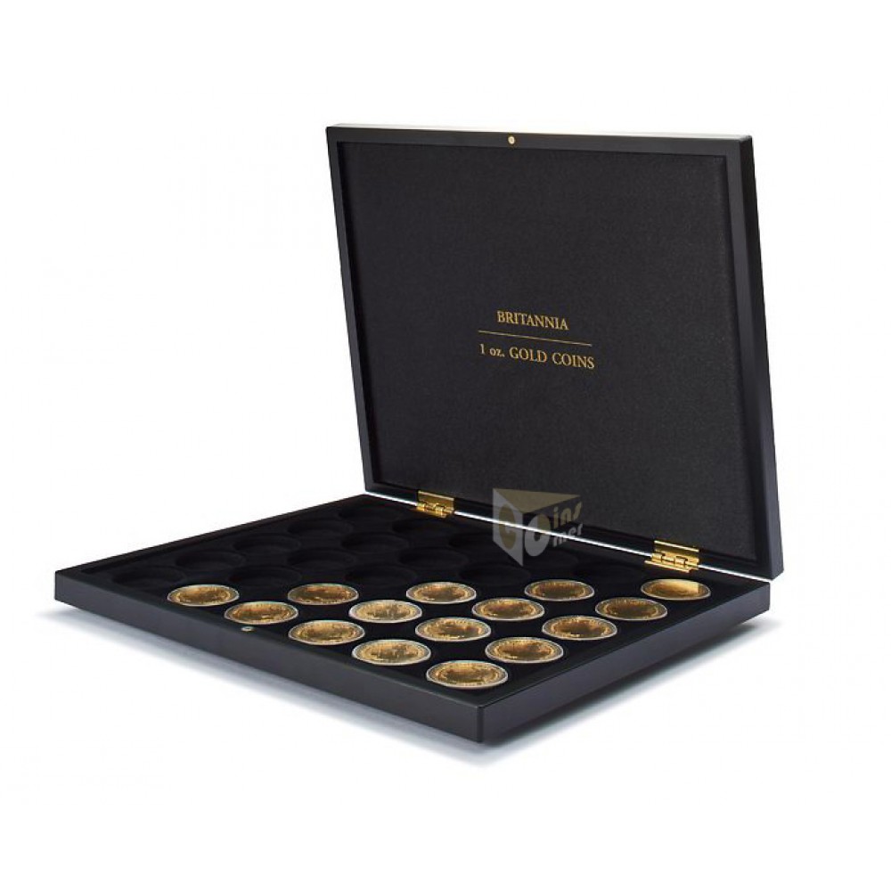 Britannia 1 Oz Gold Presentation Case for 30 coins in capsules