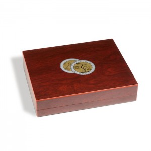 2 Euro Coins Presentation Case for 140 Coins in Capsules