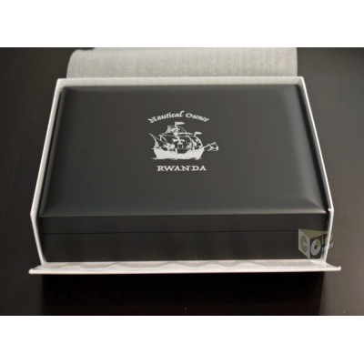 Rwanda Nautical Ounce 1 Oz Silver Presentation Case for 18 Coins in Blister