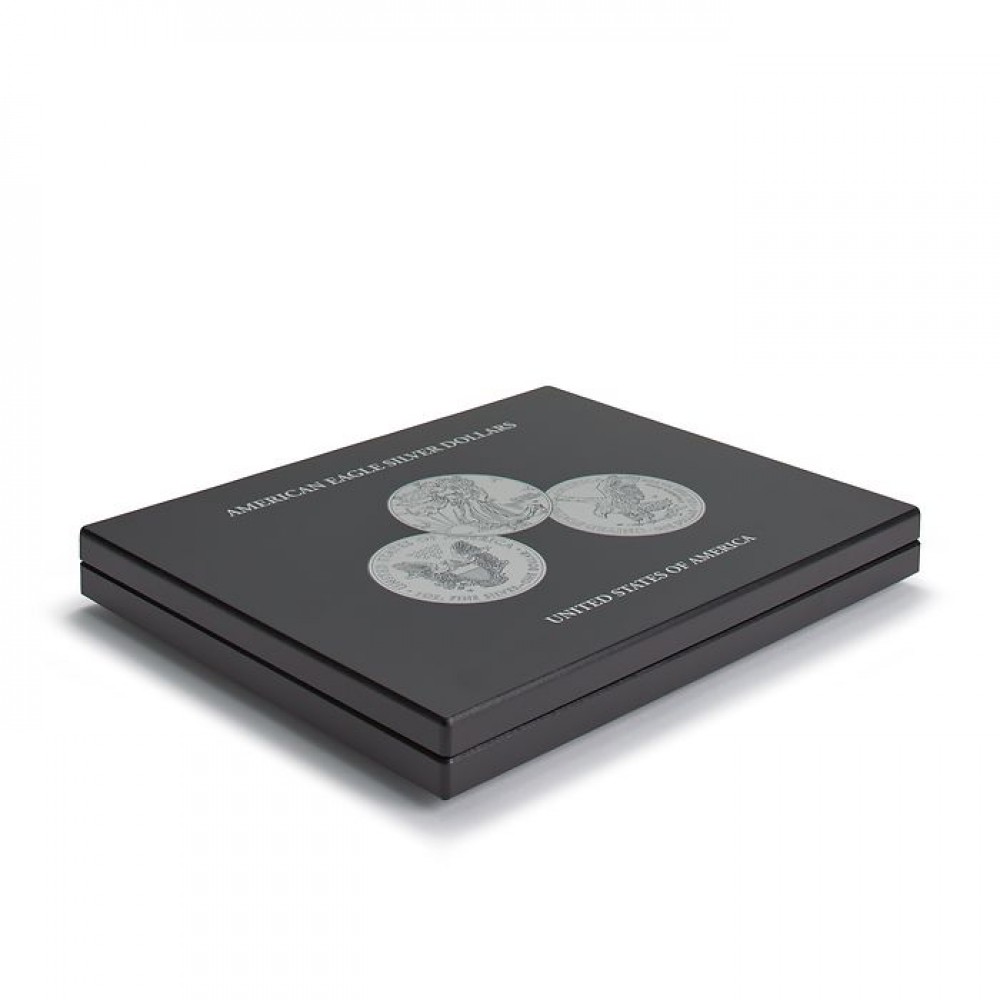 American Eagle 1 Oz Silver Presentation Case for 20 coins in capsules