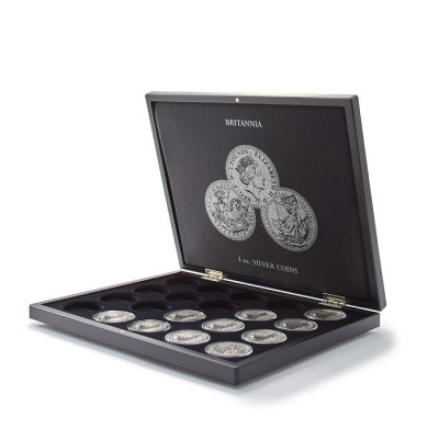 Britannia 1 Oz Silver Presentation Case for 20 coins in capsules