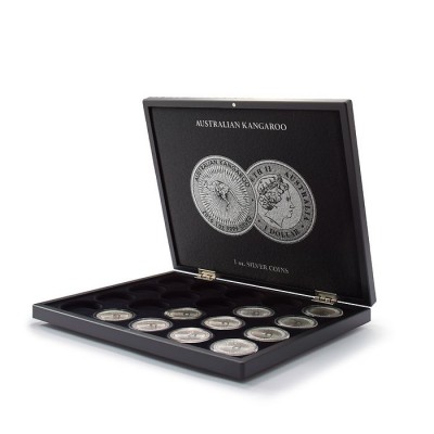 Kangaroo 1 Oz Silver Presentation Case for 20 coins in capsules