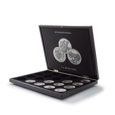 Koala 1 Oz Silver Presentation Case for 20 coins in capsules