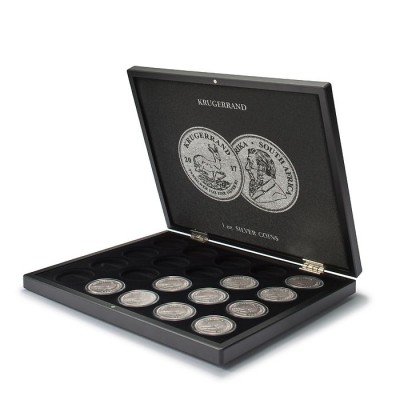 Krugerrand 1 Oz Silver Presentation Case for 20 coins in capsules