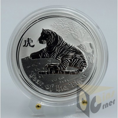 The Year of the Tiger - Perth Mint Lunnar II 1 Oz - Australia 2010