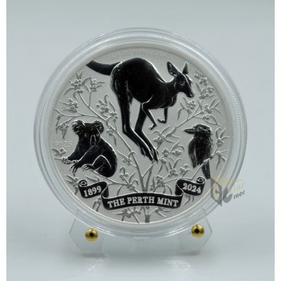 Australia 2024 Perth Mint's 125th Anniversary 1 Oz Silver Coin 