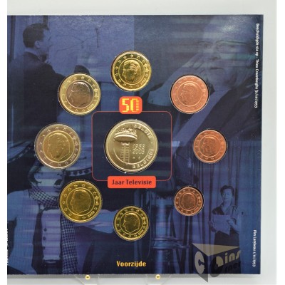 Belgium 2003 - FDC Euro Set 50 years Television