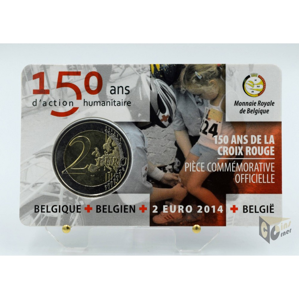 Belgium 2014 - 2 Euro Coincard Red Cross