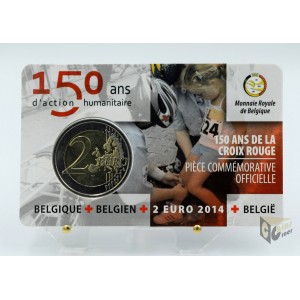 Belgium 2014 - 2 Euro Coincard Red Cross