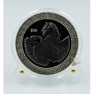 British Virgin Island 2022 - Pegasus 1 oz Silver Proof Black Pearl Coin