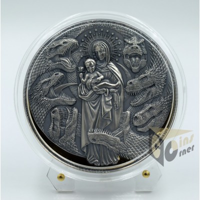 Lady and The Dragon 3 Oz - Apocalypse - 2022 Cameroon 