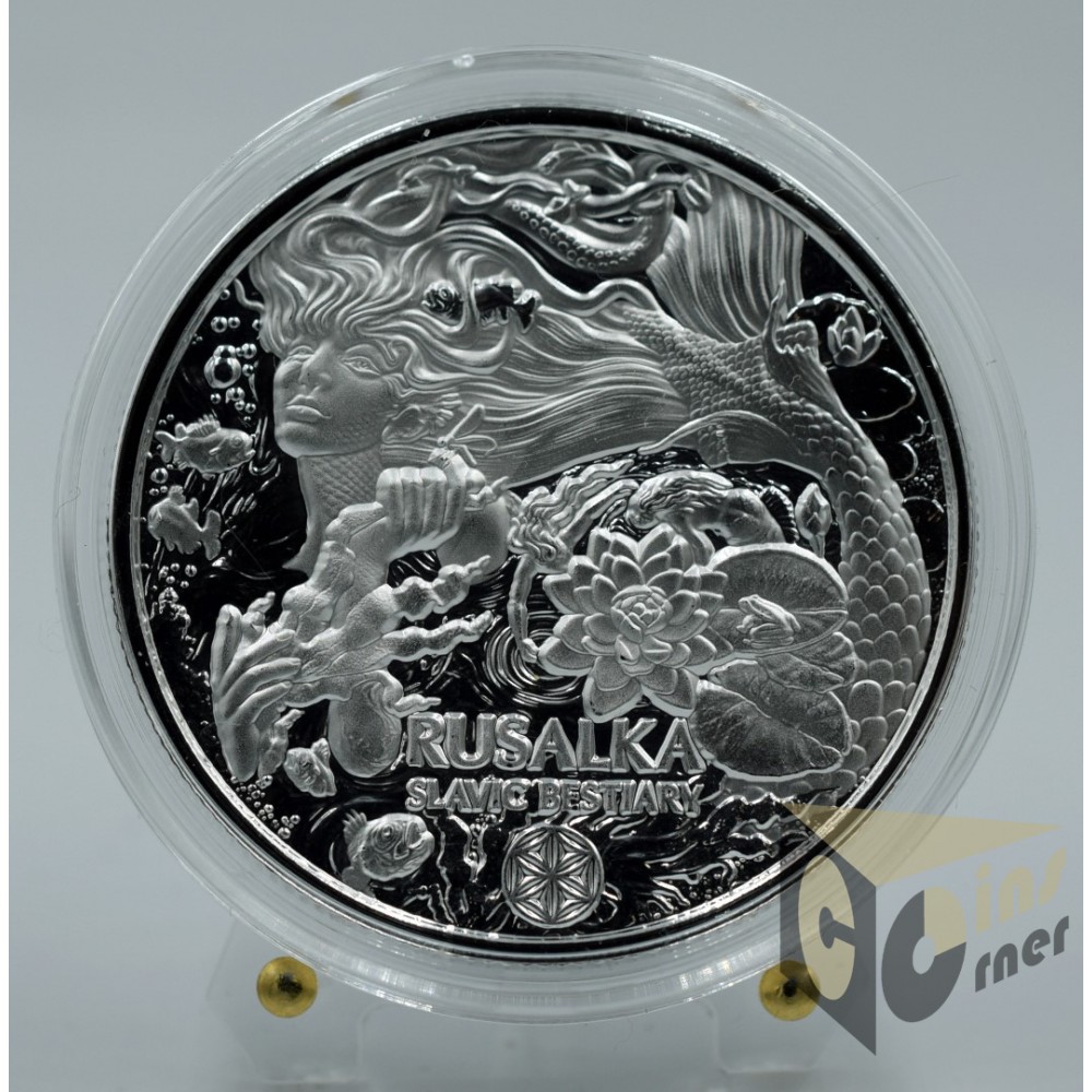 Rusalka - Slavic Bestiary 2 Oz - 2022 Cameroon 