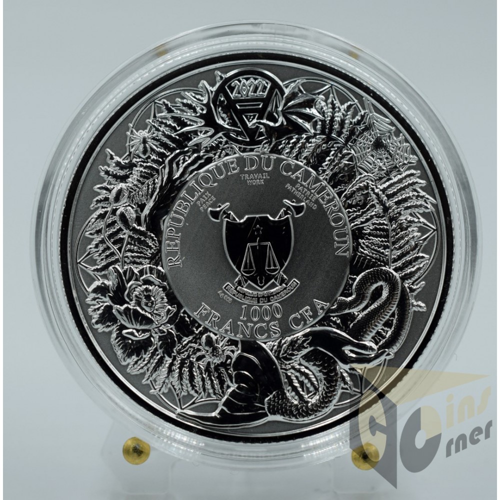 Rusalka - Slavic Bestiary 2 Oz - 2022 Cameroon 