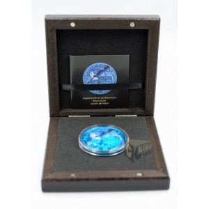Space Blue Rusalka - Slavic Bestiary 2 Oz - 2022 Cameroon 