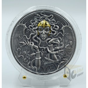 Medusa 2 Oz - Great Greek Mythology - 2023 Cameroon 