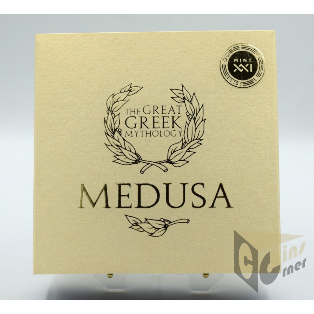 Medusa 2 Oz - Great Greek Mythology - 2023 Cameroon 