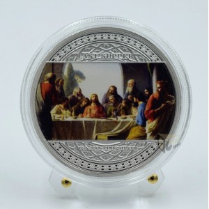  Cameroon 2024 The Last Supper - 1 oz Silver Colorized Coin