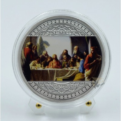  Cameroon 2024 The Last Supper - 1 oz Silver Colorized Coin