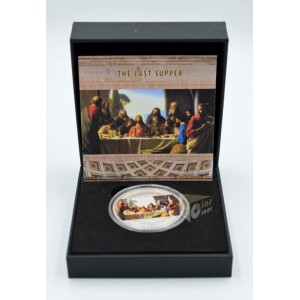  Cameroon 2024 The Last Supper - 1 oz Silver Colorized Coin