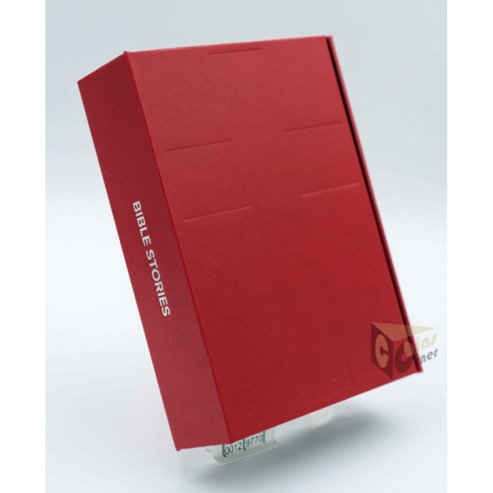  Cameroon 2024 Nativity Bible Stories Series 2 oz Antique finish Silver Coin