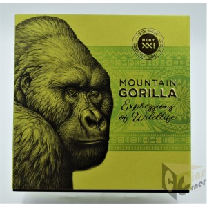 Mountain Gorilla 2 Oz - Expressions of Wildlife - 2021 Cameroon 