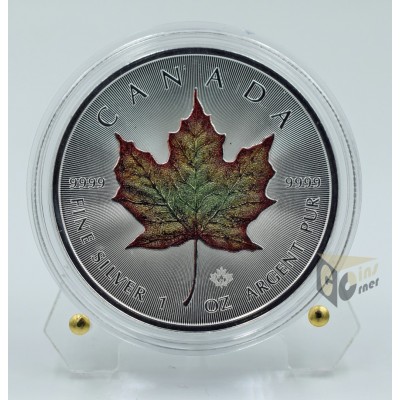 Canada 2023 Canadian Maple Leaf 1 Oz Colorized Edition 