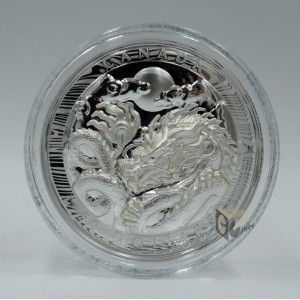 Canada 2024 The Year of the Dragon Proof Ultra High Relief 100.74g Silver Coin