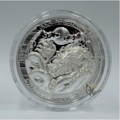 Canada 2024 The Year of the Dragon Proof Ultra High Relief 100.74g Silver Coin