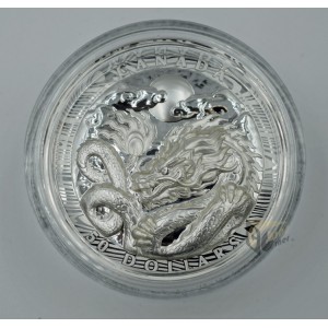 Canada 2024 The Year of the Dragon Proof Ultra High Relief 100.74g Silver Coin