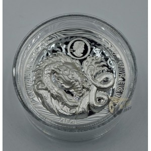 Canada 2024 The Year of the Dragon Proof Ultra High Relief 100.74g Silver Coin