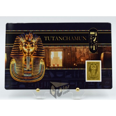 Tutankhamun 1/1000 Oz 999 Gold Coin Bar 3000 Francs Chad