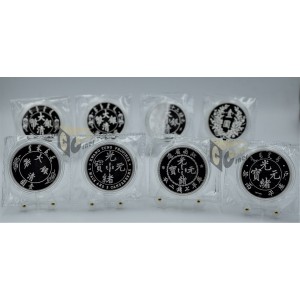 Complete Set China's Famous Vintage Coins Dragon Dollar Restrike Series 2018-2020