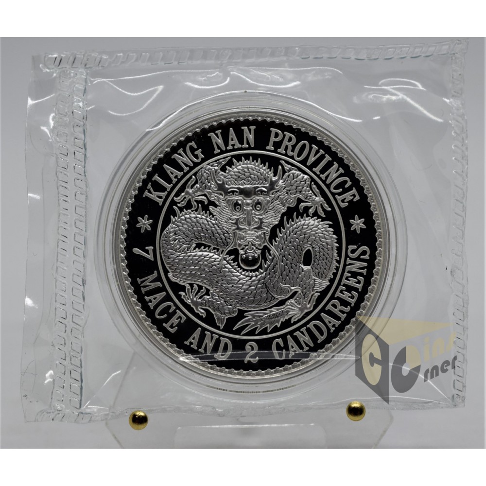 China 2018 Kiangnan Dragon Dollar Restrike 1 Oz 