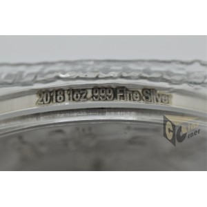 China 2018 Kiangnan Dragon Dollar Restrike 1 Oz 