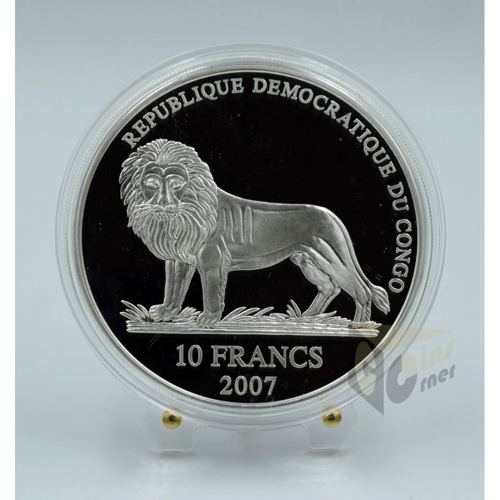 Michael Schumacher Stamp Coin 2 Oz - 2007 Congo