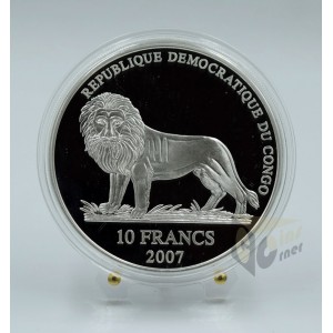 Michael Schumacher Stamp Coin 2 Oz - 2007 Congo