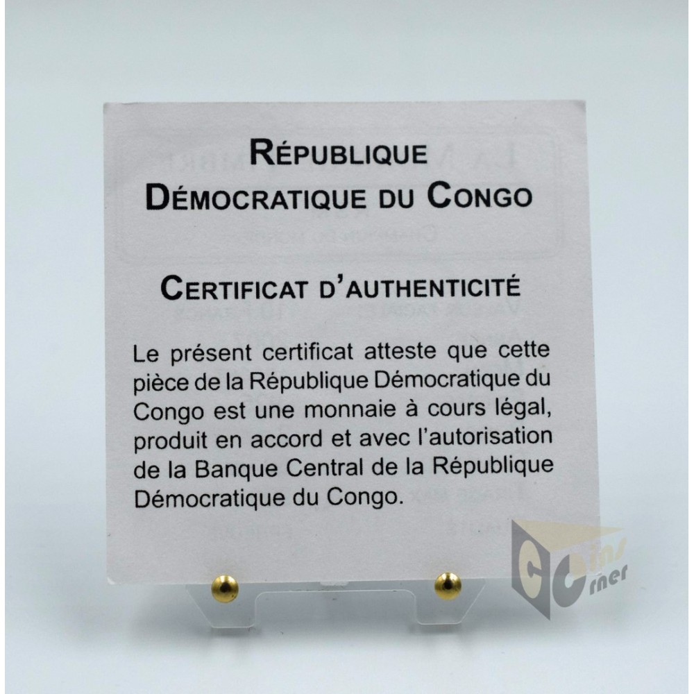 Michael Schumacher Stamp Coin 2 Oz - 2007 Congo