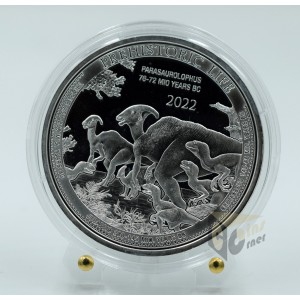 Parasaurolophus - Prehistoric Life 1 Oz - 2022 Congo