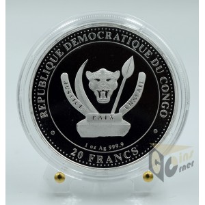 Parasaurolophus - Prehistoric Life 1 Oz - 2022 Congo