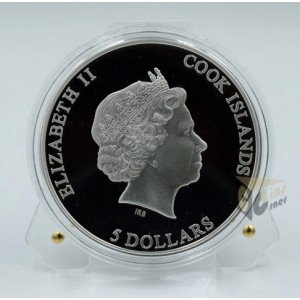 Cook Islands 2022 New York Big City Lights 1 Oz Silver Proof Coin 