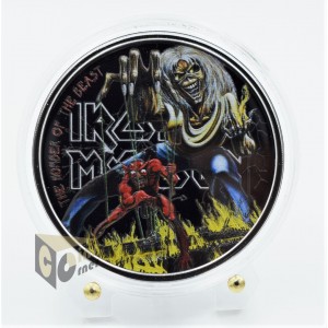 Iron Maiden the Number of the Beast- 1Oz - 2021 Cook Islands 
